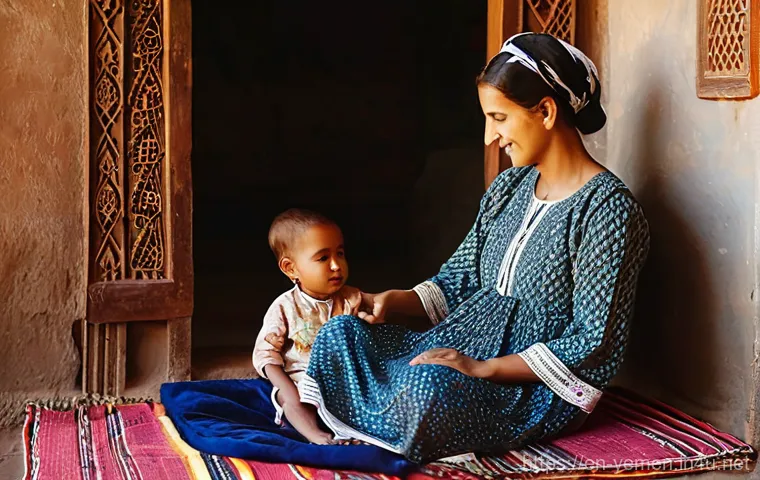 예멘과 관련된 유명 영화 - **Prompt 1: Resilient Yemeni Mother and Child**
"A heartwarming and serene portrait of a young Y...