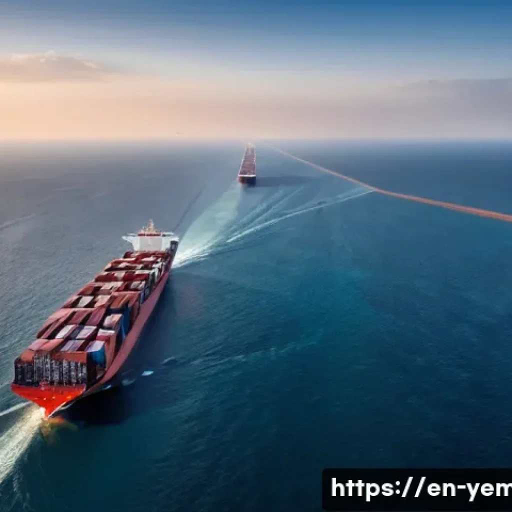 예멘 홍해에서의 전략적 이점 - **Prompt 1: The Global Commerce Superhighway**

    "A breathtaking aerial shot capturing the immens...